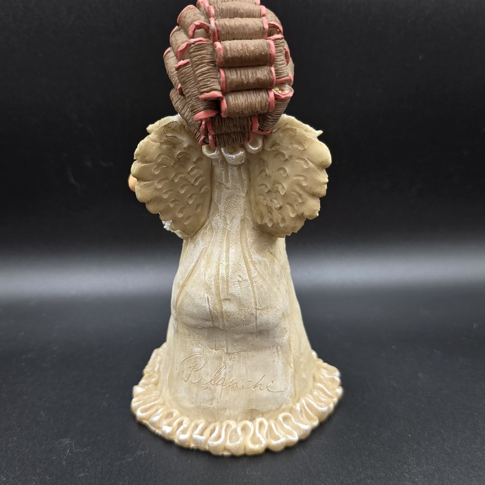 Guardian Grannies Blanche Hairdresser Angel w Winged Poodle Figurine - Picture 6 of 10